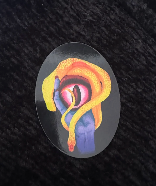 Divine Sight fridge magnet
