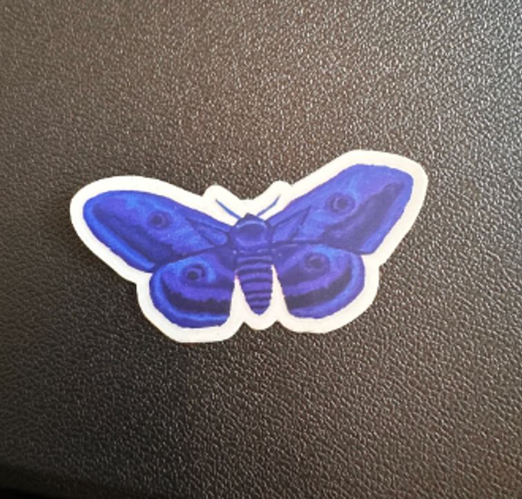 Metamorphose Moth sticker