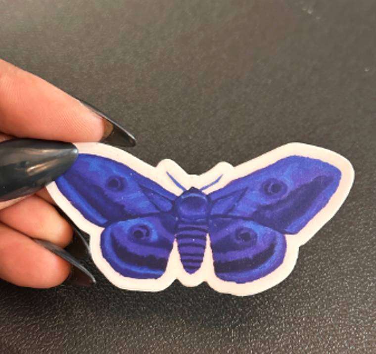 Metamorphose Moth sticker